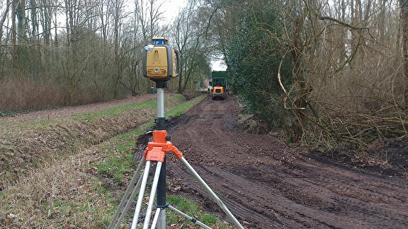 Bellingwolde pad halfverharding aanleggen